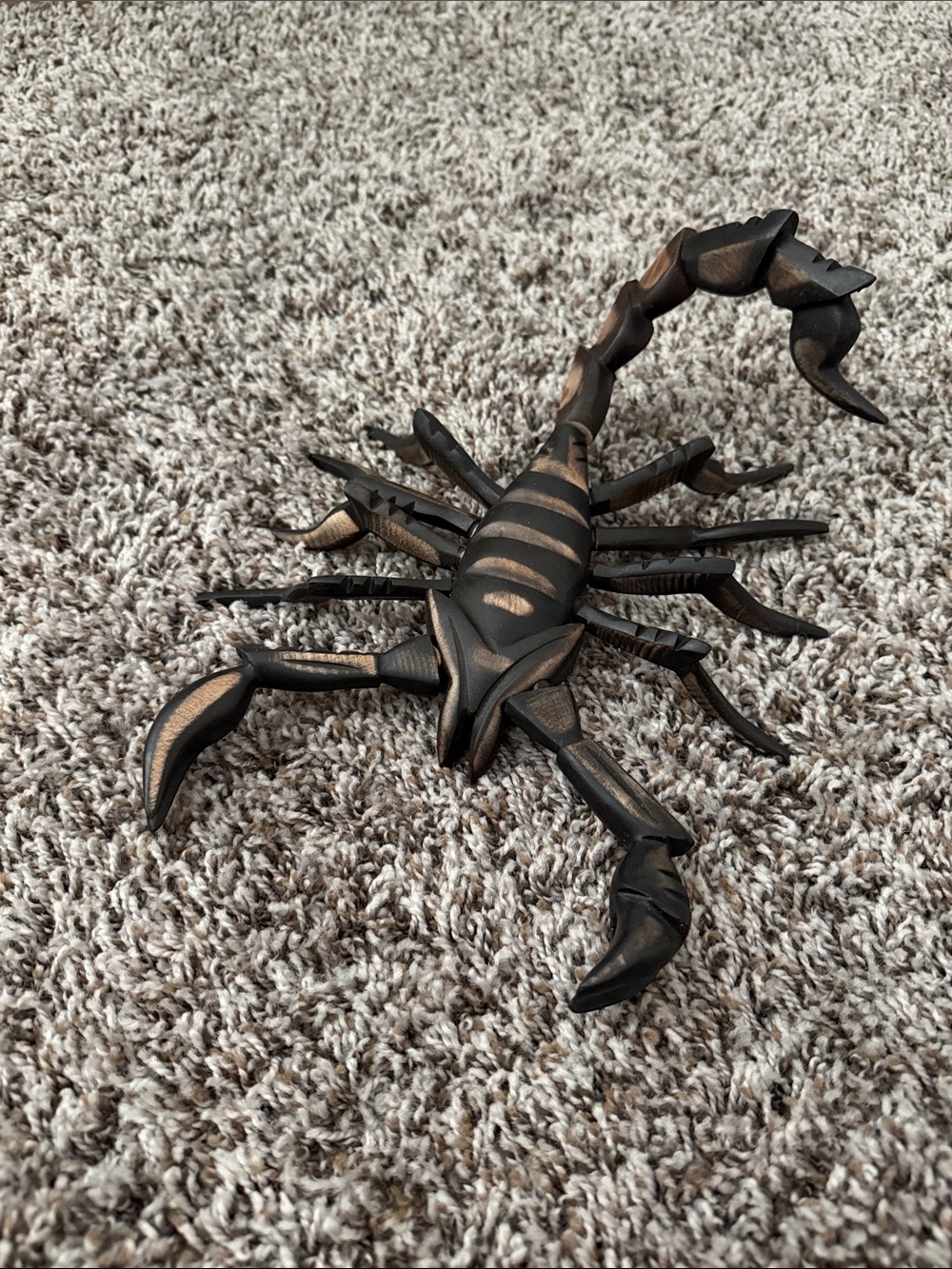 Wooden scorpion